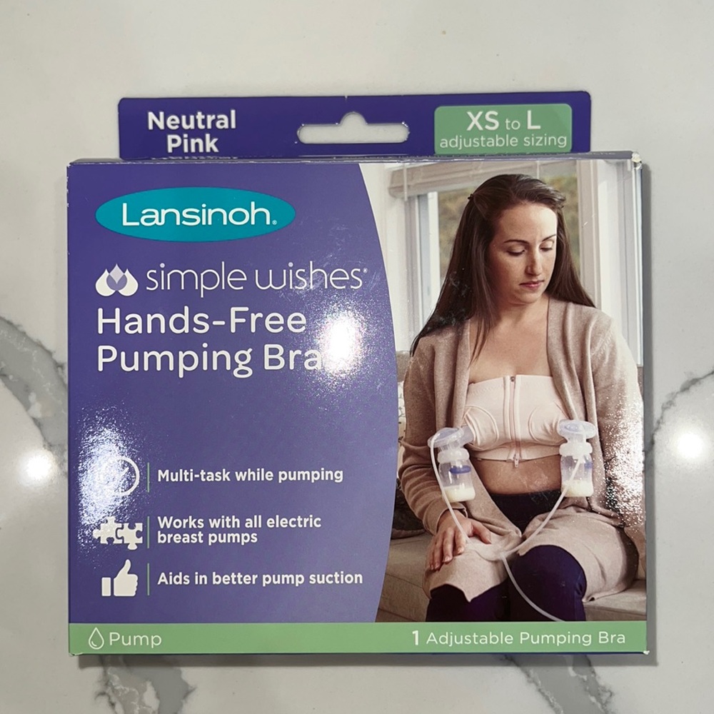 Lansinoh hands free pumping bra